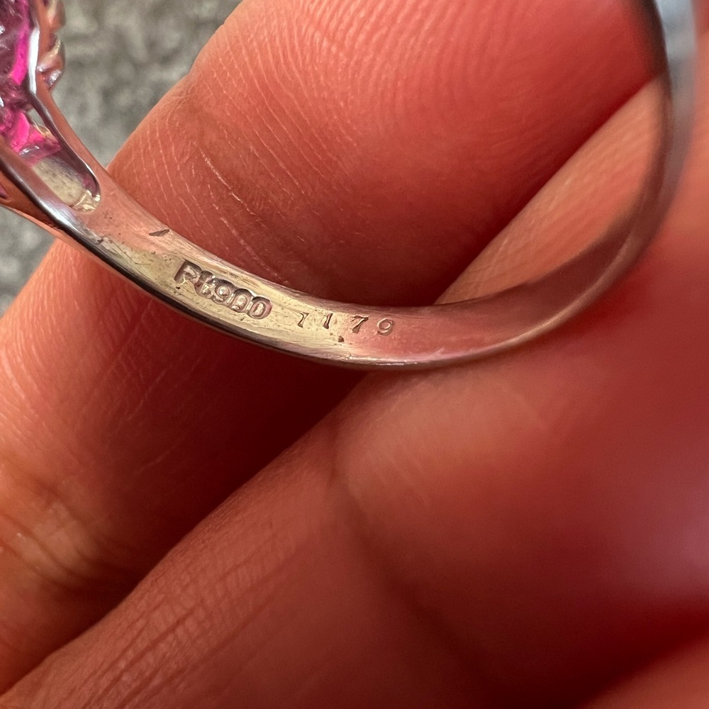 Natural ruby ring - Picture 4 of 12